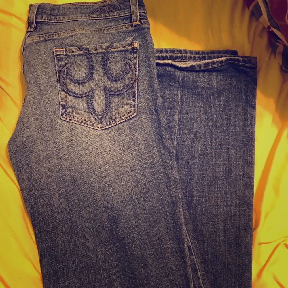 Express Blue Boot Cut Jeans